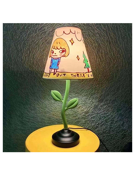 Yoshitomo Nara Y.N. Lamp - Cute Anime Style Table Lamp for Bedroom, Living Room & Office - Perfect for Home Decor, Gift & Art Lovers