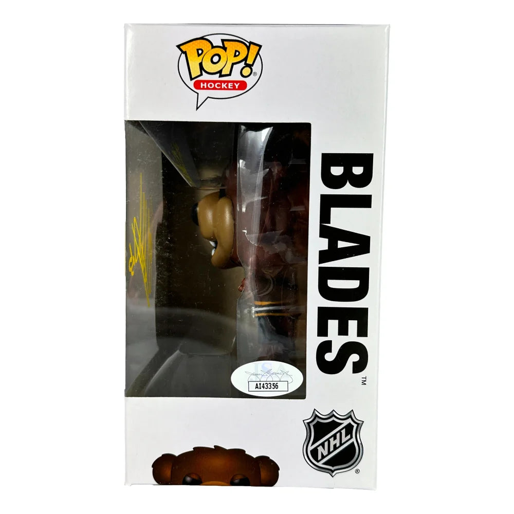 Linus Ullmark Autographed Funko Pop #04 Boston Bruins Hockey Player Signed with JSA COA - Perfect for NHL Collectors, Bruins Fans, and Sports Memorabilia Displays