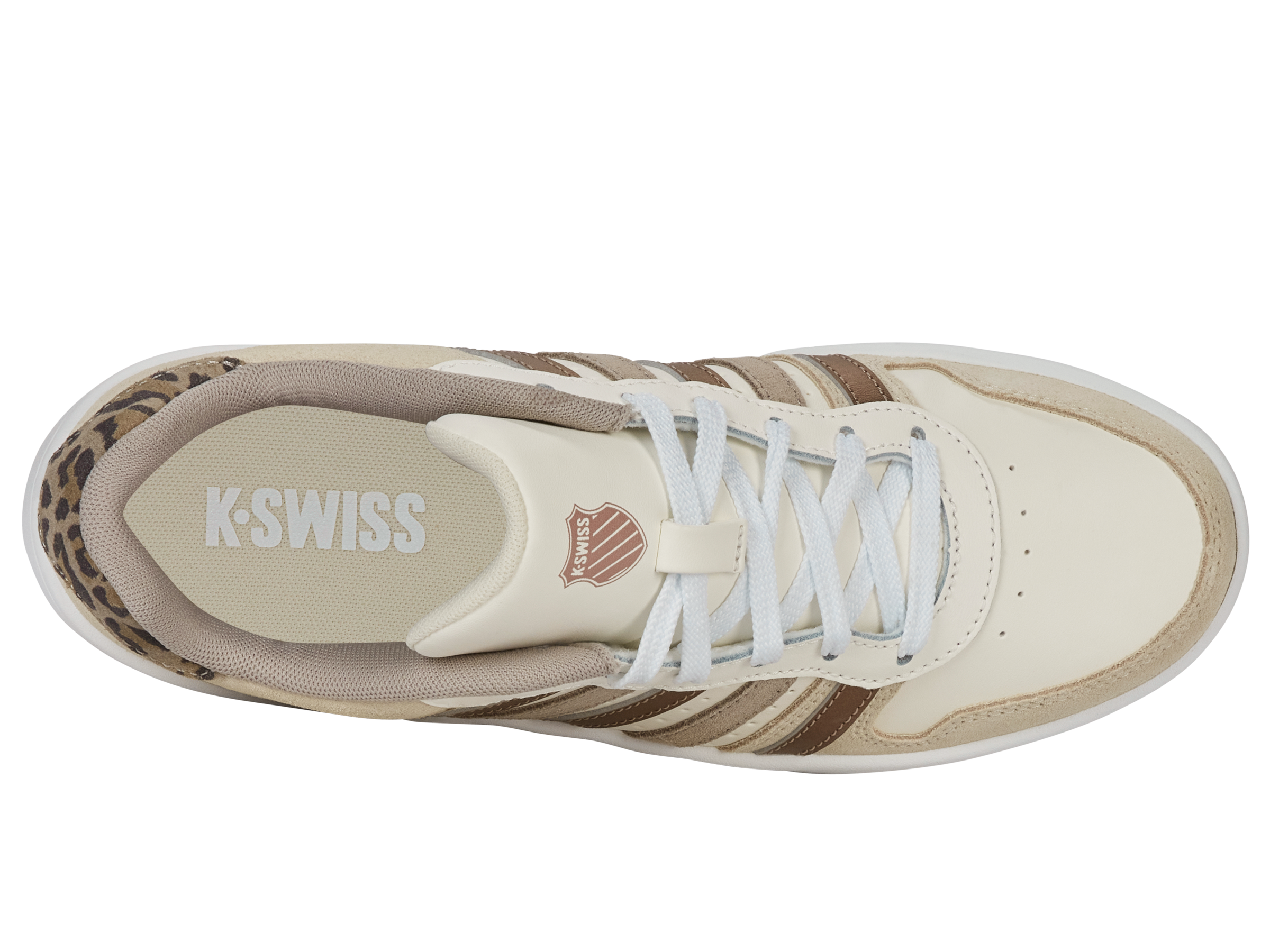 Nike Court Palisades Women's Sneakers - White/Cap Gray/Rose Gold/Leo/S White | Comfortable Tennis Shoes for Women | Perfect for Casual Wear, Gym & Outdoor Activities