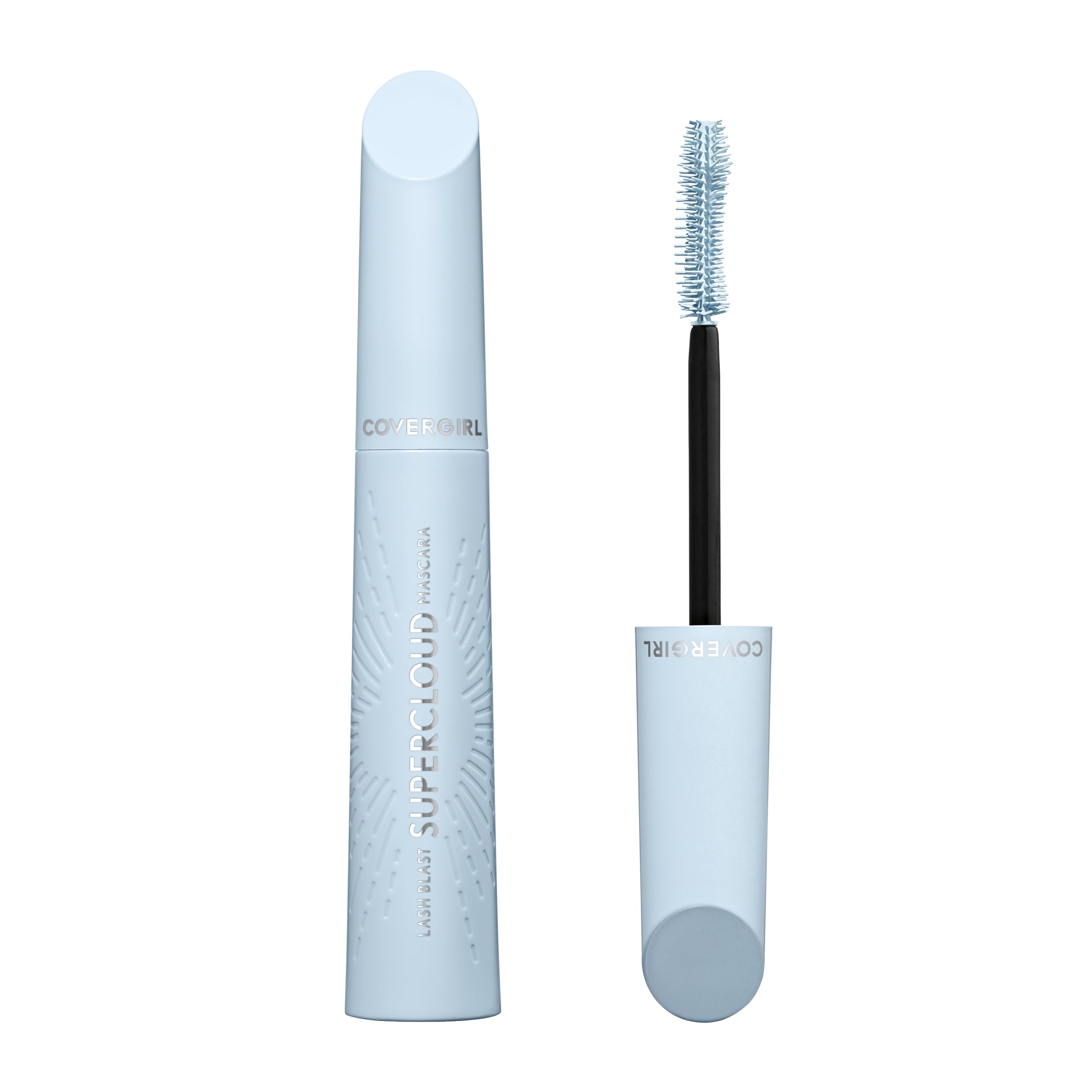 CoverGirl Lash Blast Supercloud Mascara - 810 Black Brown, Long-Lasting Volumizing & Lengthening, Clump-Free & Smudge-Proof, Flake-Resistant, Vegan Formula (0.33oz) - Perfect for Daytime Wear & Special Occasions