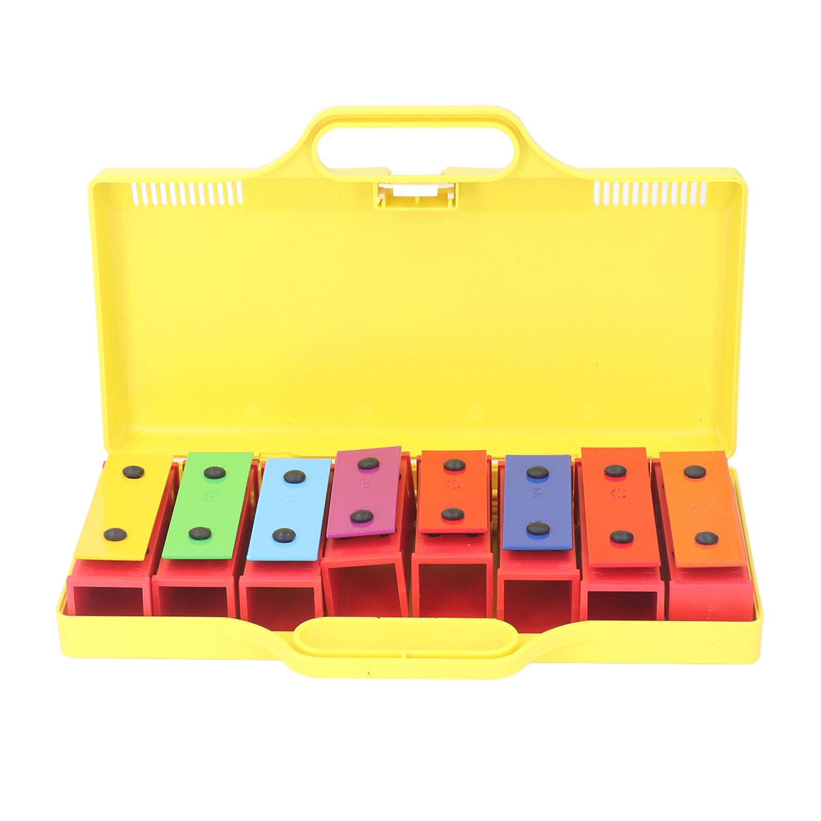 8-Color Aluminum Resonator Bells - Musical Toy for Kids & Adults - Perfect for School & Home Play