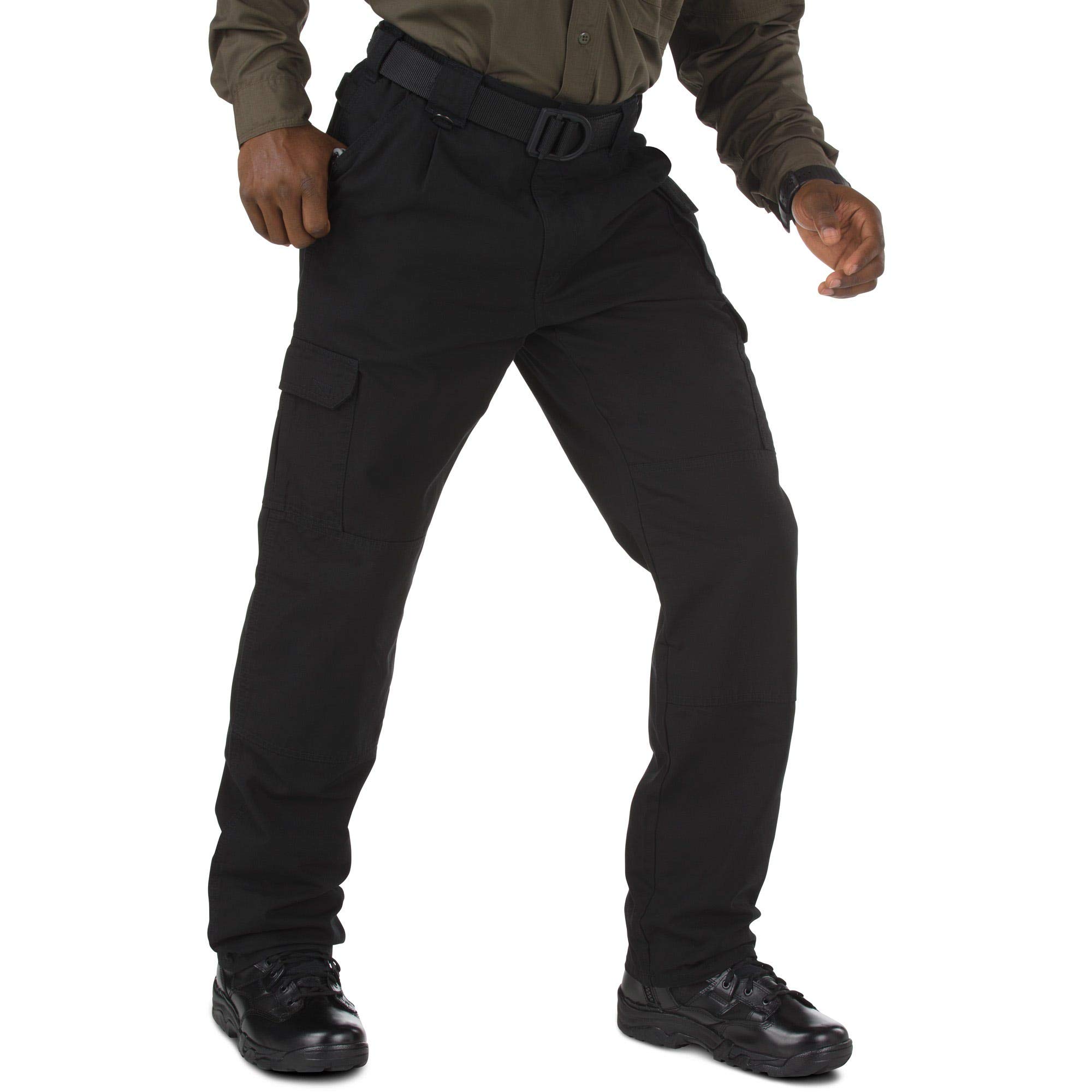 5.11 Tactical Men's Active Work Pants - Durable 100% Cotton with Double Reinforced Knees | Superior Fit for Outdoor Work & Tactical Use | Style 74251 | Perfect for Construction, Hiking & Law Enforcement