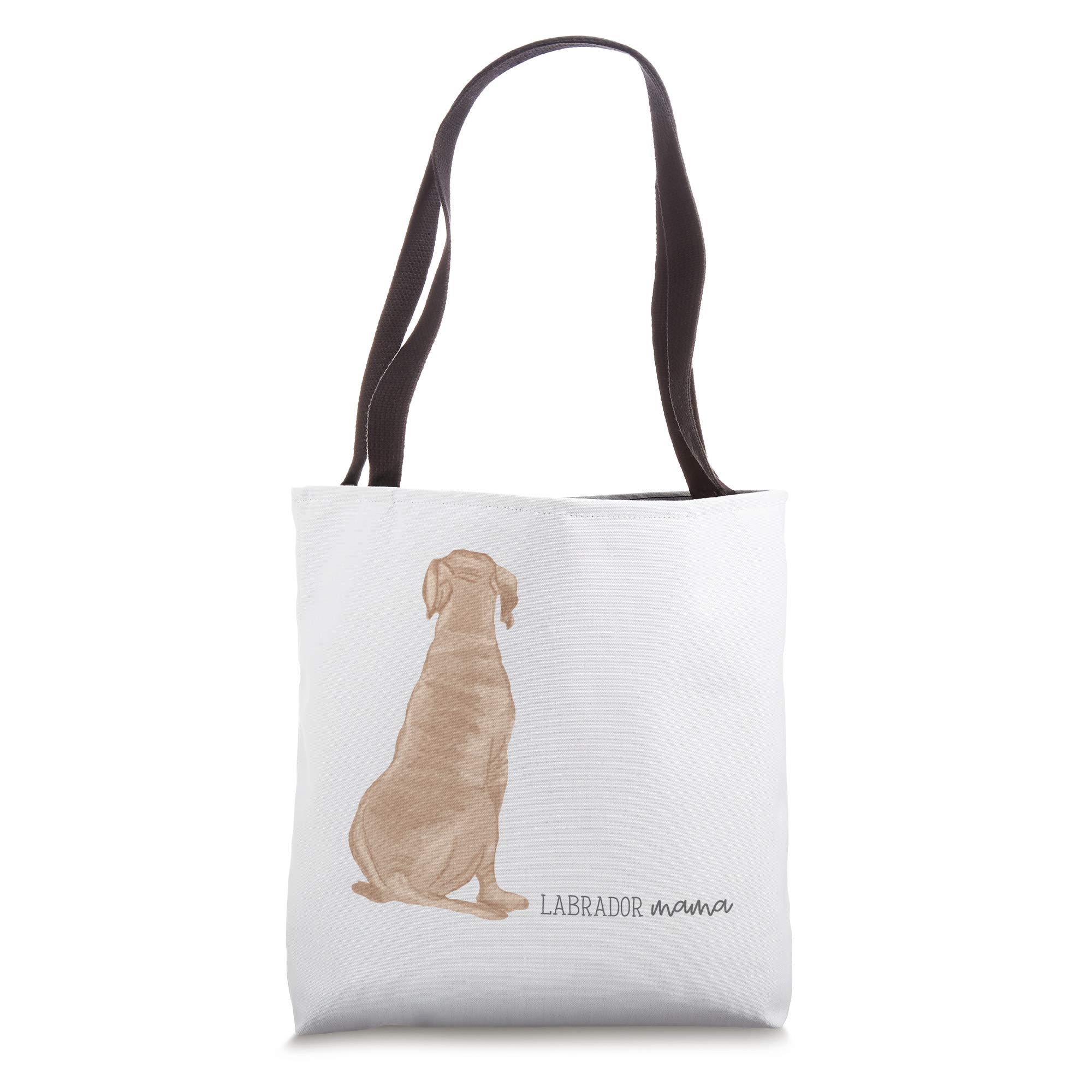 Yellow Labrador Retriever Mom Tote Bag - Durable Canvas Shoulder Bag for Dog Lovers, Pet Parents & Animal Enthusiasts - Perfect for Groceries, Beach Trips & Daily Use