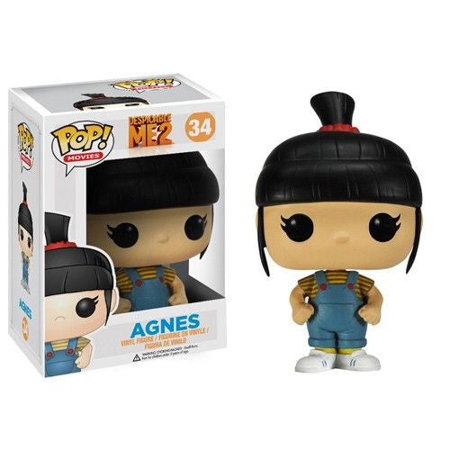 Despicable Me 2 Agnes Pop! Vinyl Figure #34 - Collectible Minions Toy for Movie Fans, Display & Gift Giving