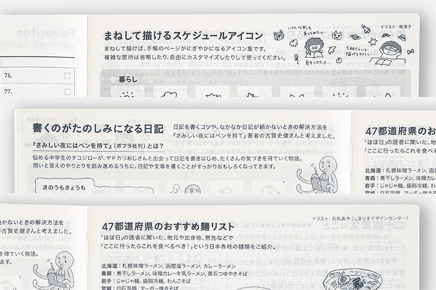 Hobonichi Techo 2025 Planner - Japanese Cousin Book (April Start, Spring Edition) | Daily Journal, Schedule Organizer & Productivity Notebook for Work, School & Personal Planning