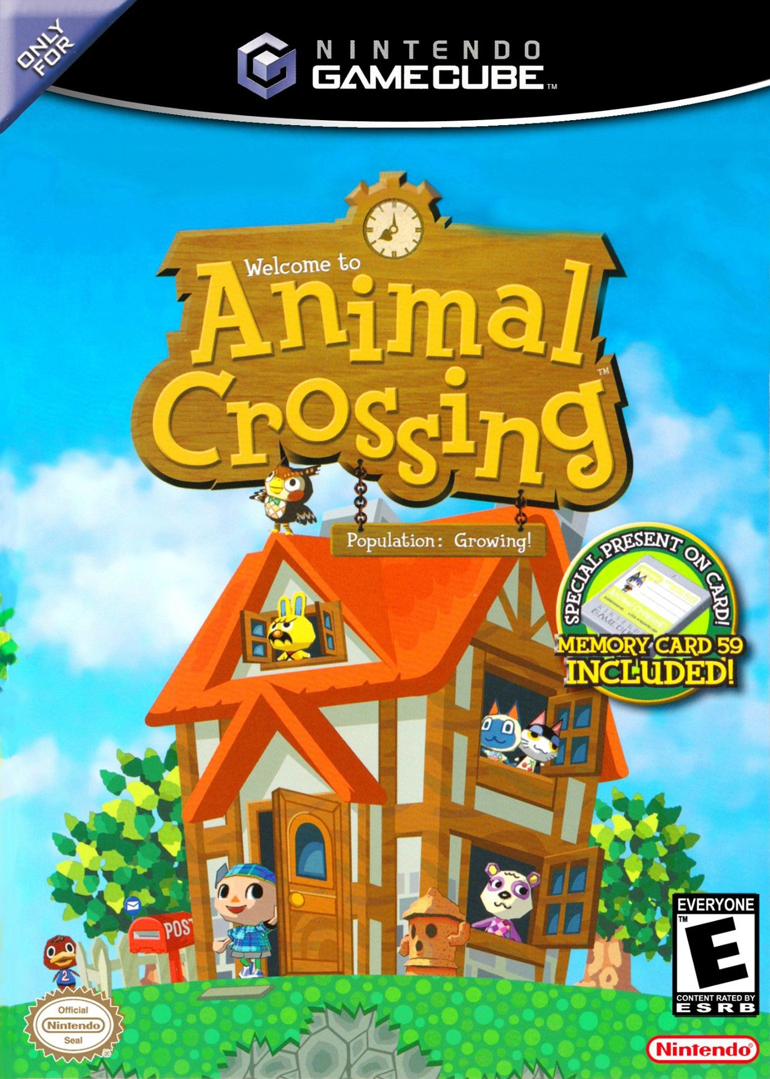 Used Animal Crossing GameCube Video Games - Classic Nintendo Game for Collectors & Retro Gaming Enthusiasts | Perfect for Nostalgic Play & Display