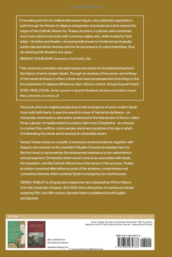 Reconciliation and Resistance in Early Modern Spain: Hernando de Baeza and the Catholic Monarchs | Historical Book on Spanish Renaissance Politics & Religious Conflicts | Perfect for Scholars & History Enthusiasts