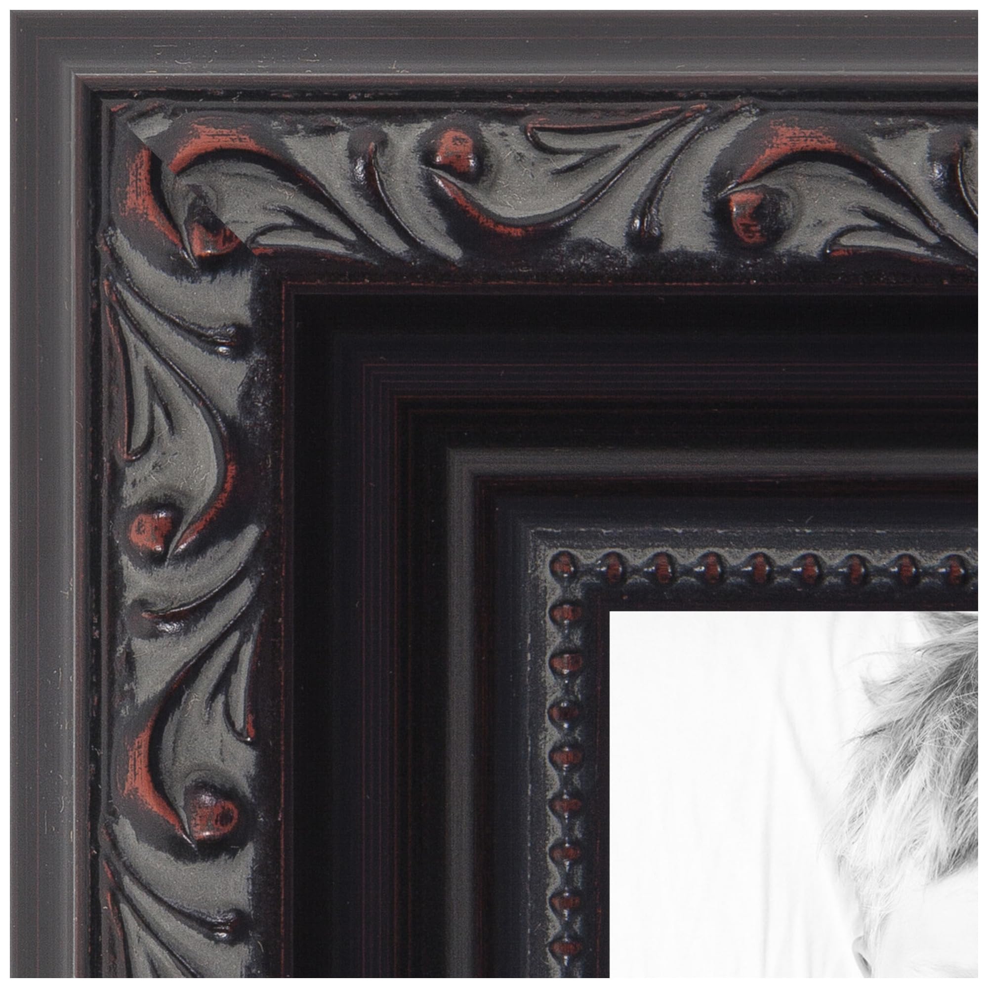 ArtToFrames 24x40 Inch Black Wood Picture Frame - 1.25 Inch Custom Poster Frame for Wall Art, Photos & Posters - Includes Economy Acrylic - Perfect for Home Decor, Office Display & Gallery Walls