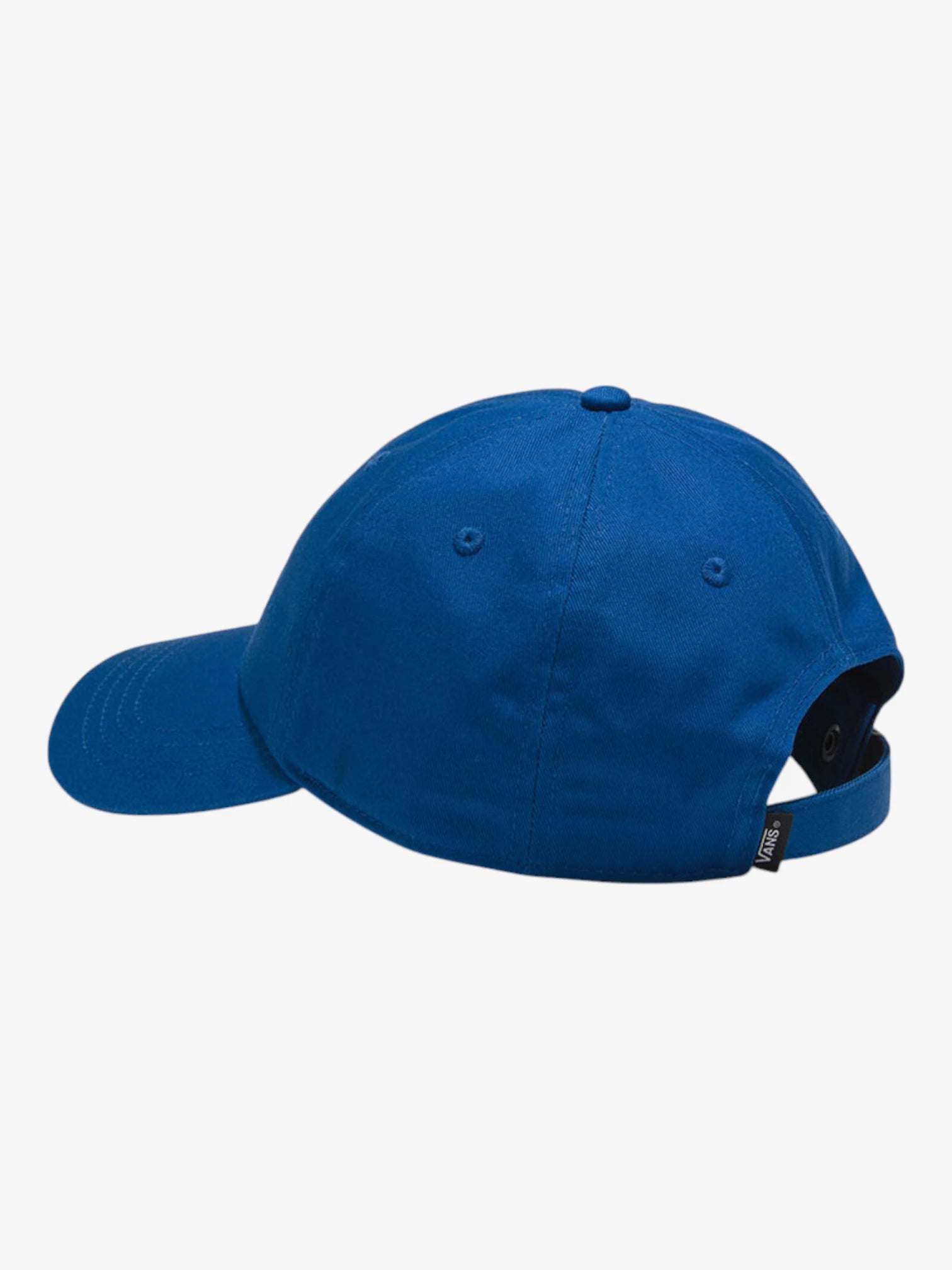 Vans Court Side Curved Bill Jockey Cap - Blue Baseball Hat for Men & Women | Casual Streetwear, Skateboarding, Outdoor Activities