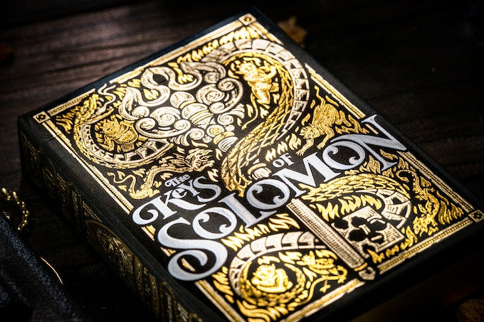 The Keys of Solomon Tarot Deck - Premium Occult & Divination Cards for Mystical Readings, Magic Rituals, and Collectors | Perfect for Tarot Enthusiasts, Wiccan Practitioners, and Spiritual Seekers