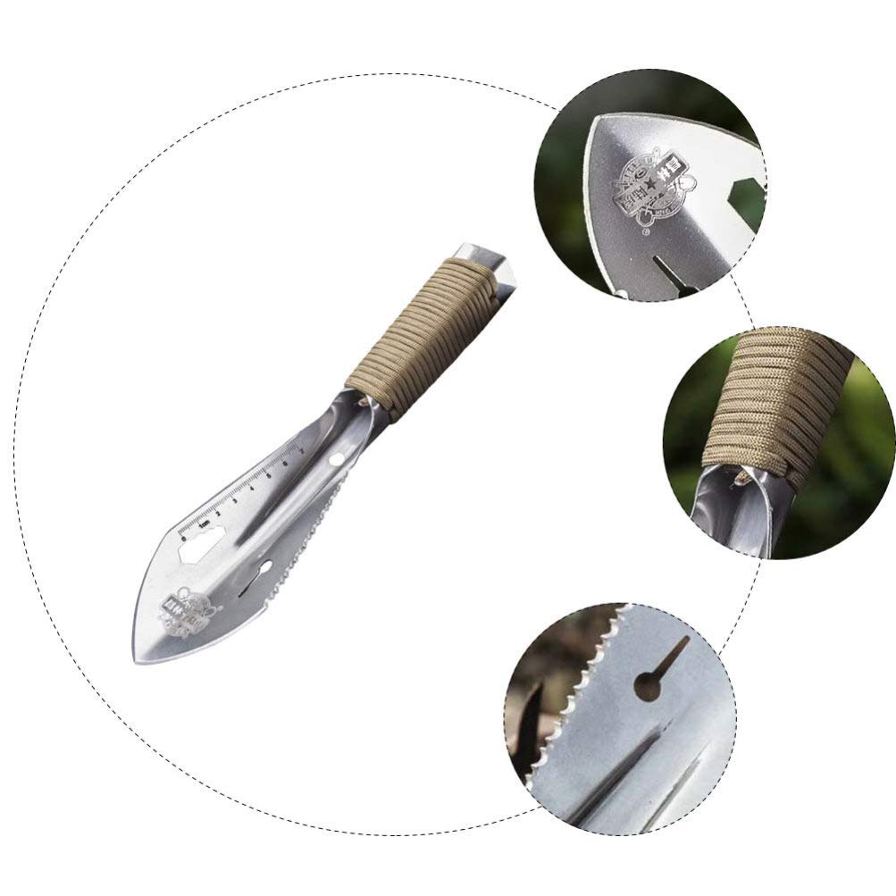 Best Portable Garden Shovel - Lightweight Folding Spade for Gardening, Camping & Emergency Survival Kit - Perfect for Outdoor Adventures, Digging & Planting