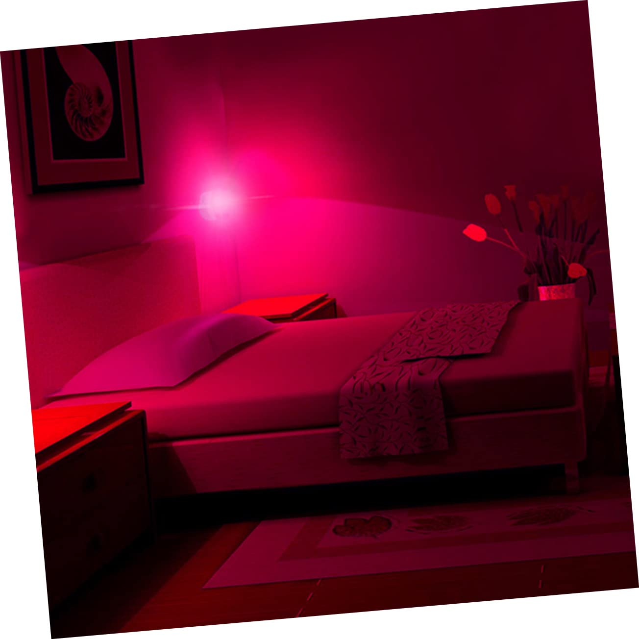 Garneck Cordless LED Night Light - 5 Pack Dimmable Nightlight for Bedroom, Nursery, Bathroom - Romantic Atmosphere Light for Couples, Kids, Home Decor
