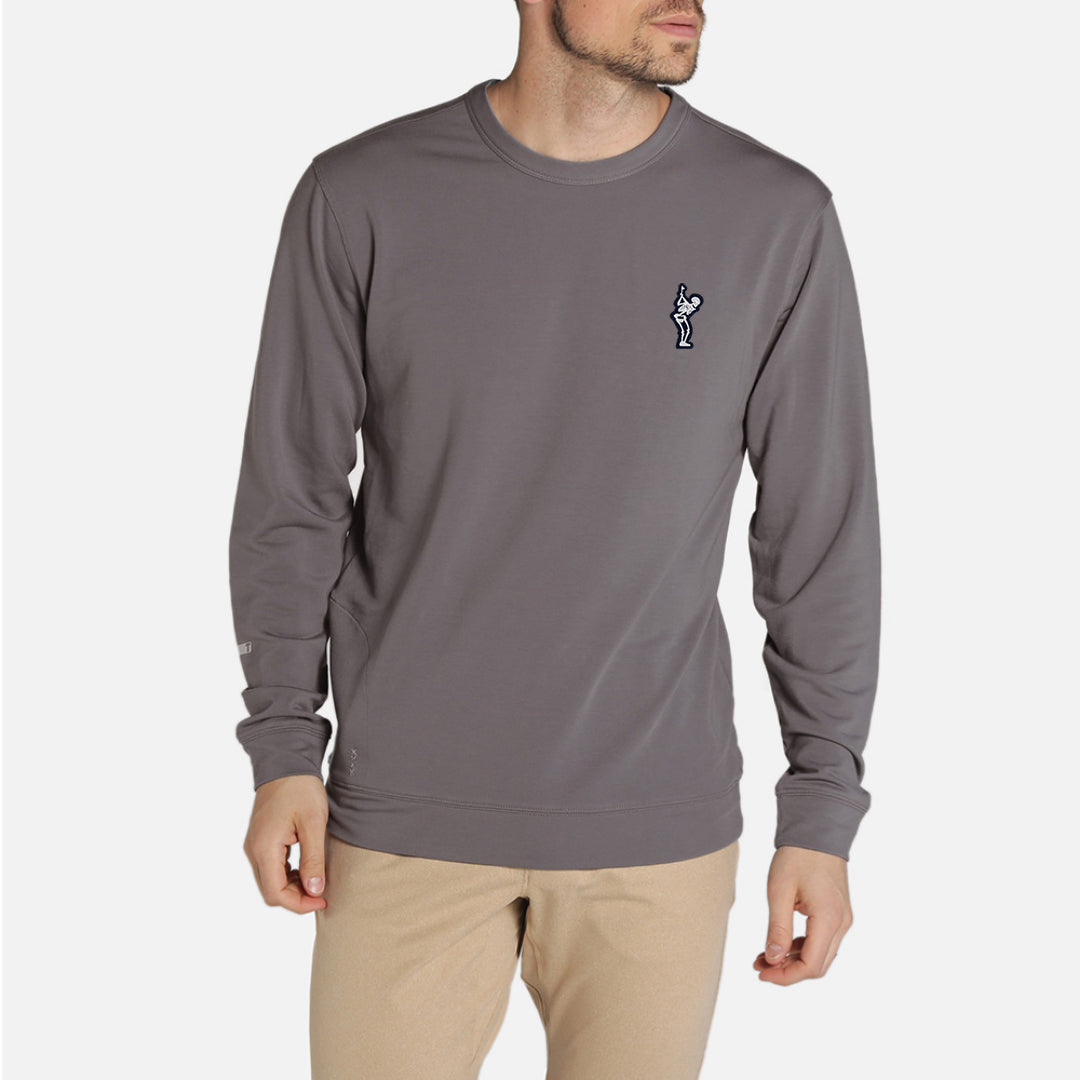 TRUE All Day Crewneck V2 | Dead Golfer Graphic Sweatshirt for Men & Women | Comfortable Cotton Pullover for Casual Wear, Street Style & Golf Enthusiasts