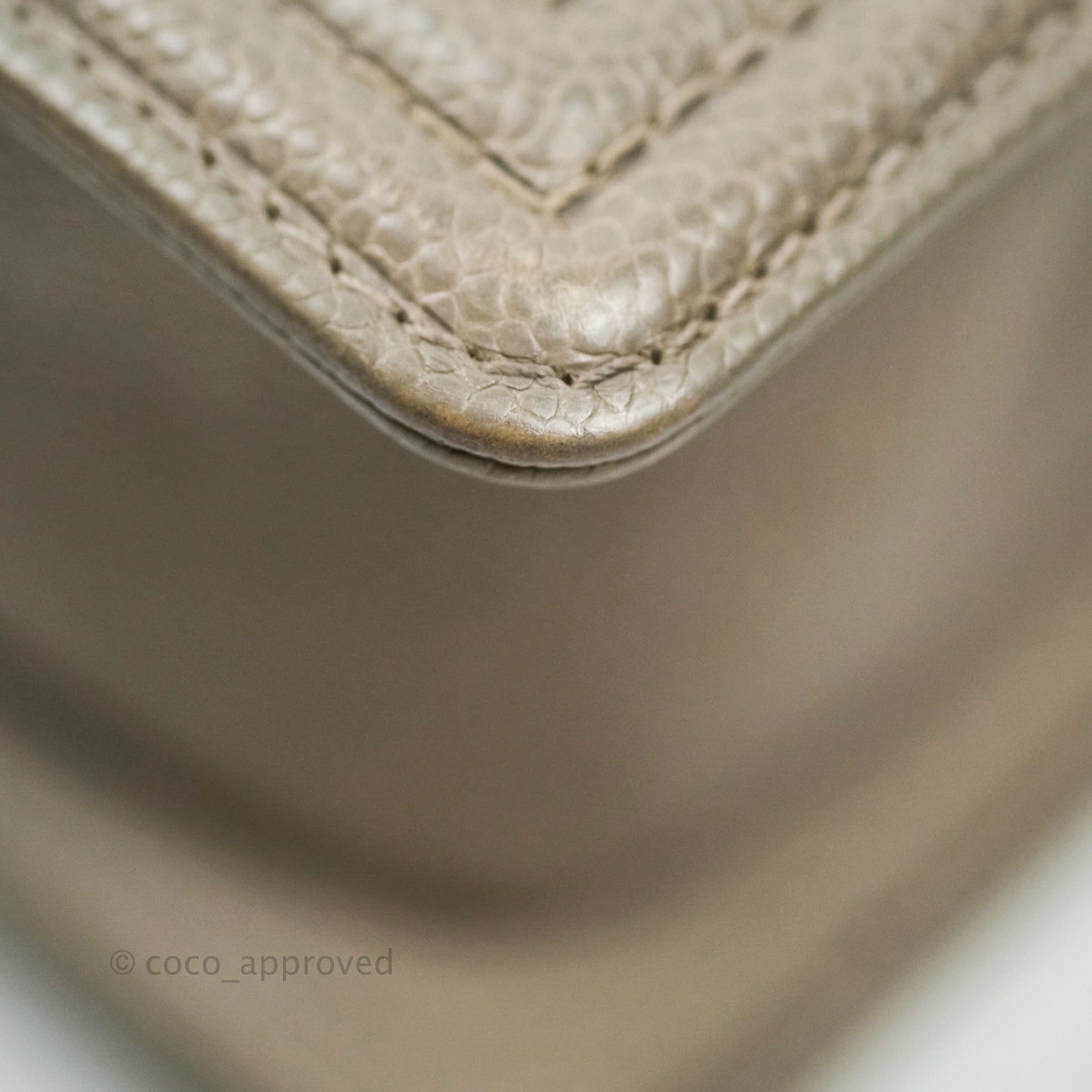 Chanel Boy Quilted Medium Handbag in Taupe Grey Caviar Leather with Gold Hardware - Perfect for Work, Evening Events & Luxury Fashion Accessories