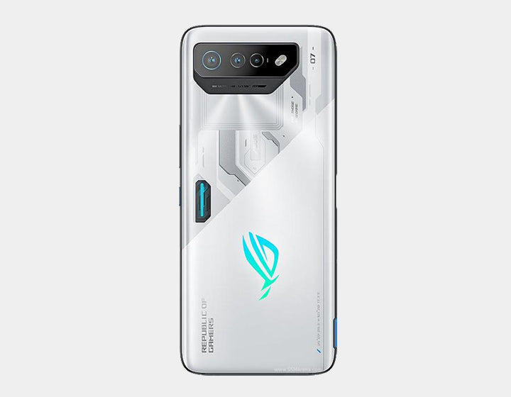 ASUS ROG Phone 7 Ultimate 5G Gaming Smartphone - 512GB ROM 16GB RAM - Dual SIM GSM Unlocked (White) - High Performance Mobile for Streaming, Esports & VR Gaming