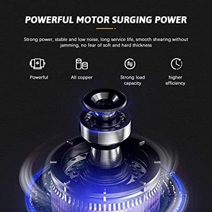 Professional Rechargeable Cordless Hair Trimmer for Men & Women - Electric Hair Clippers with 4 Guide Combs & T-Blade - Perfect for Home Haircuts, Beard Trimming, and DIY Grooming