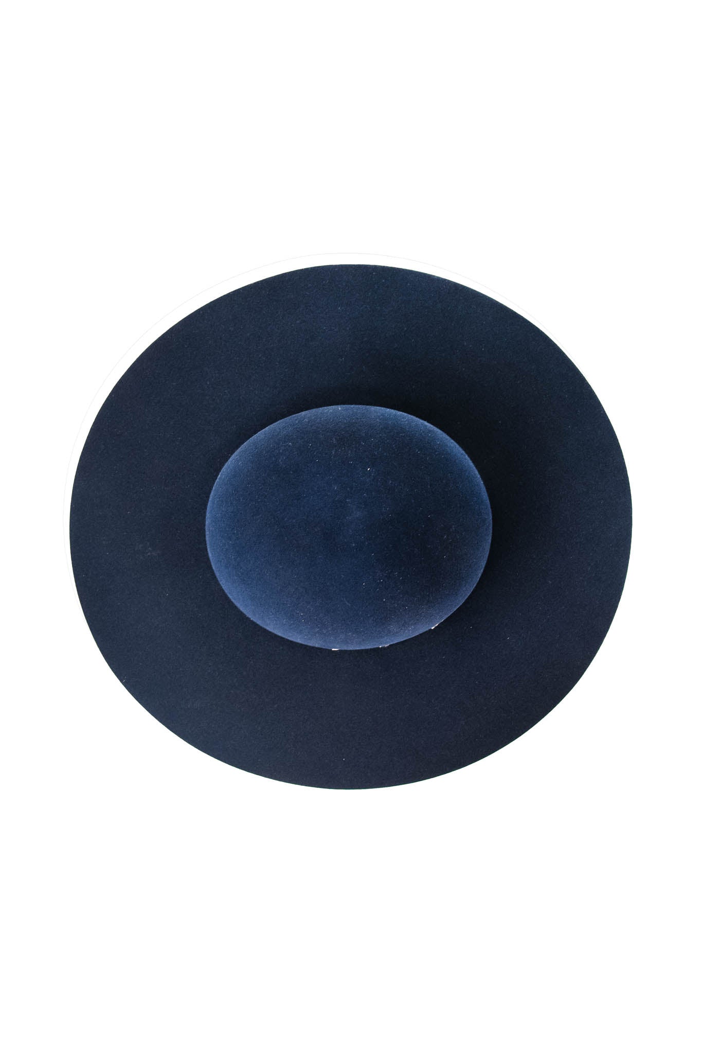Rock'em 6X Blue Navy Beaver Blend Open Crown Felt Cowboy Hat for Men - Western Style Rancher Hat for Outdoor Rodeo, Horseback Riding & Country Fashion