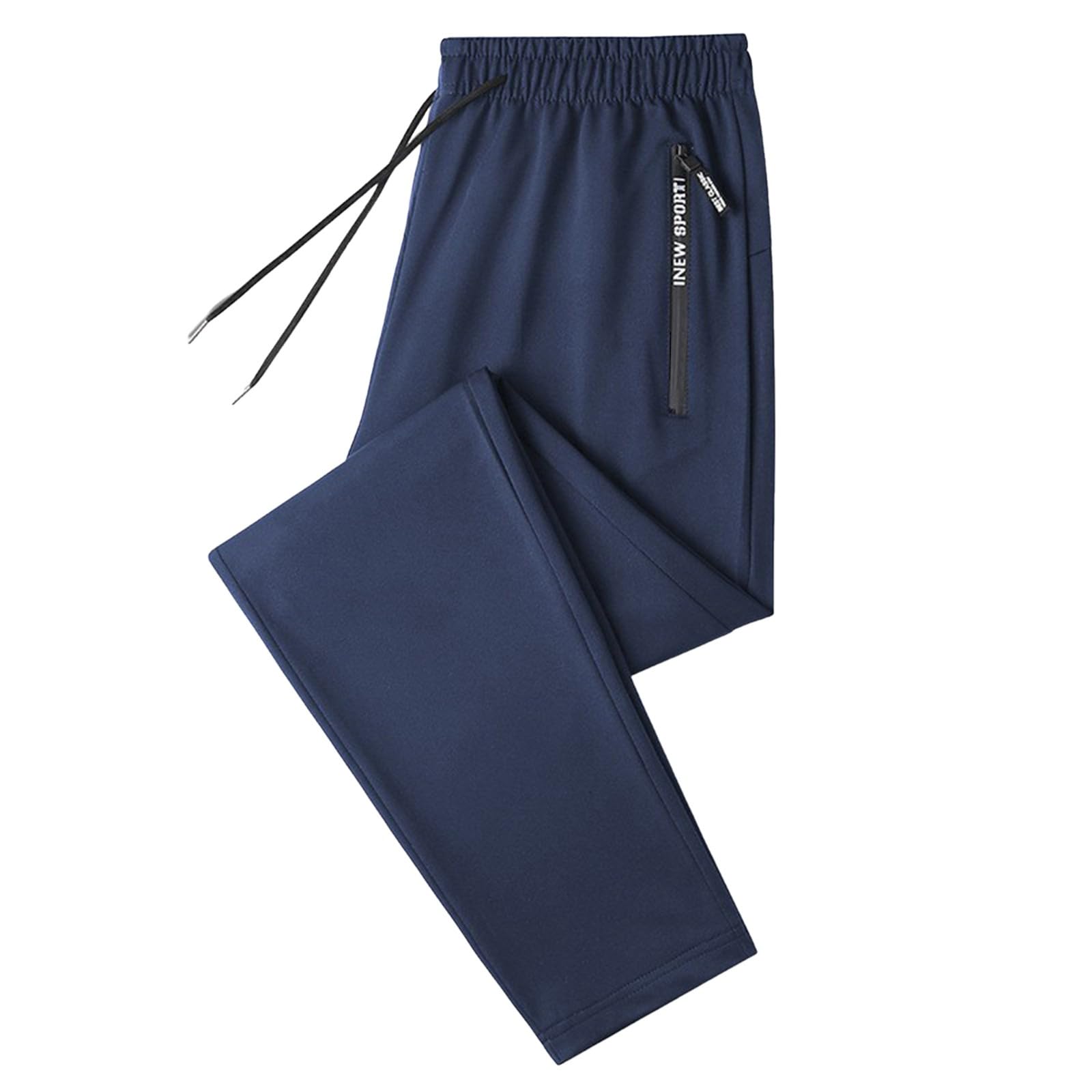 Blue Chic Stretch Pants for Men & Women | Ultra Soft Ice Silk Breathable Quick-Dry Lounge Pants | Summer 2024 Casual Wear | Perfect for Yoga, Travel & Everyday Comfort