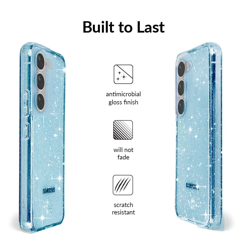 Samsung Galaxy Phone Case with Blue Stardust Design - Durable Protective Cover for Everyday Use, Travel & Outdoor Activities