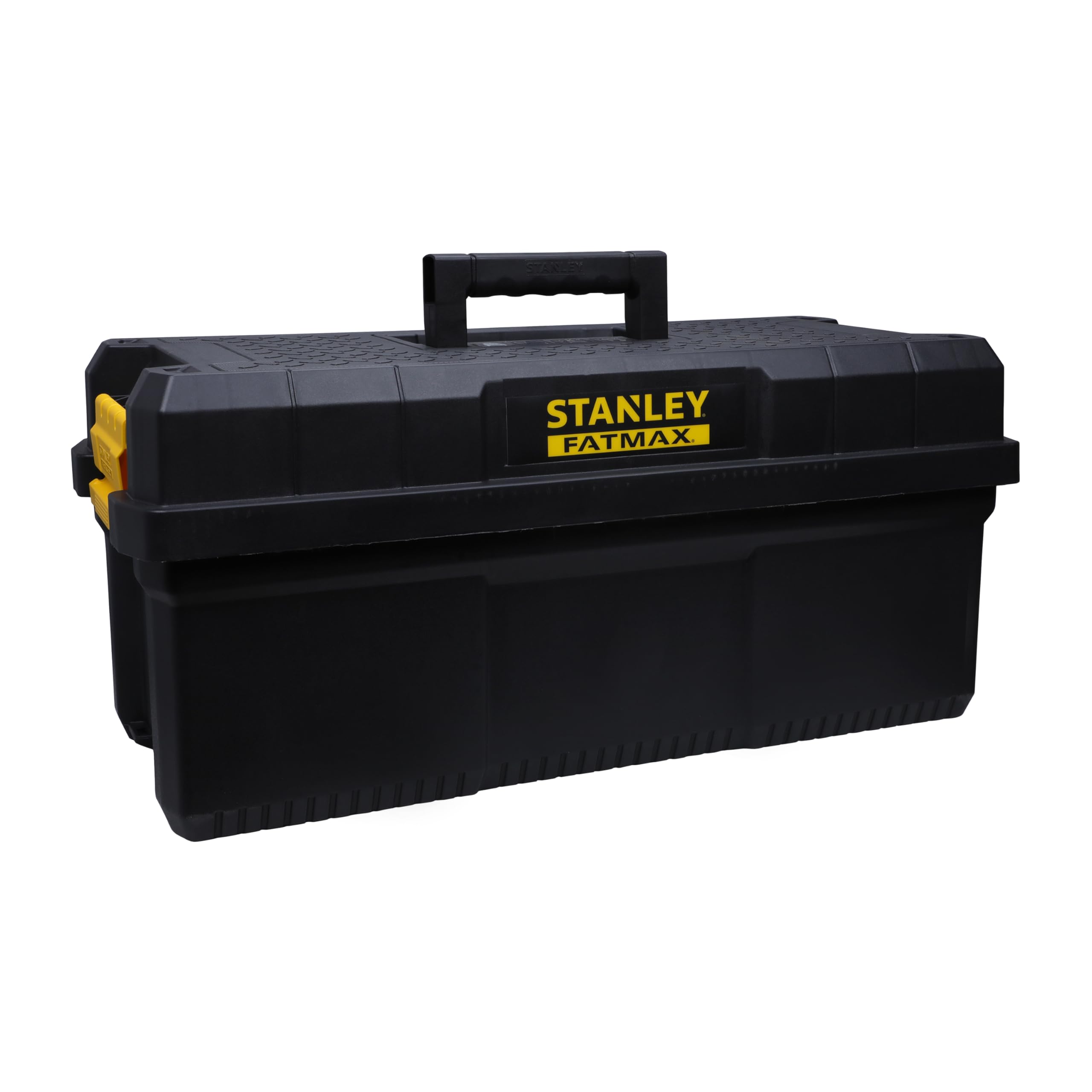 Stanley 64cm Heavy Duty Work Tool Box - Durable Metal Tool Storage Organizer for Garage, Workshop & Job Site - Perfect for Tools, Hardware & DIY Projects