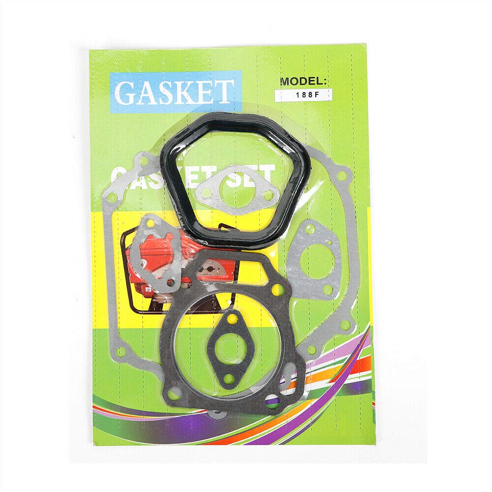 Complete Engine Rebuild Kit for Honda GX340 11HP & GX390 13HP - Includes Block, Piston, Connecting Rod, Crankshaft & Full Gasket Set - Perfect for Generator & Wheel Applications