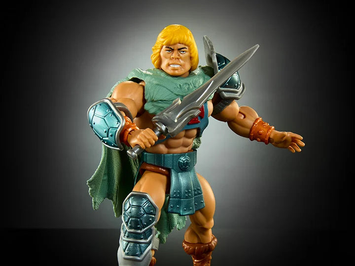 Masters of the Universe Origins Turtles of Grayskull Stealth He-Man Action Figure - Collectible Toy for Fans | Perfect for Display, Play, and Nostalgic TMNT & MOTU Crossover Scenes