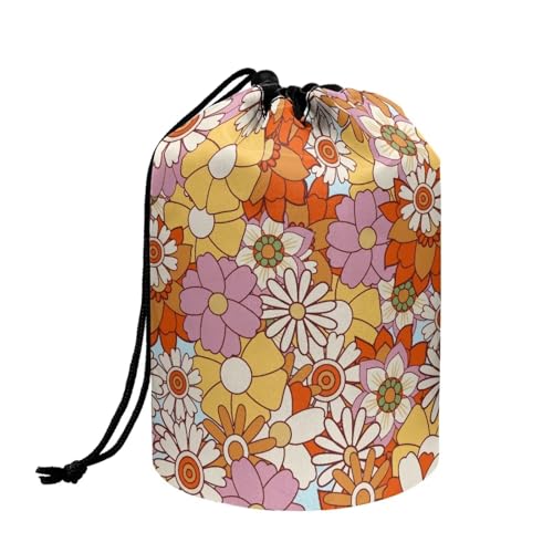 Hippie Flower Orange Pink