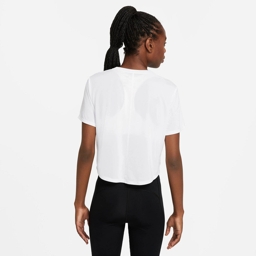 Nike One Dri-FIT Women's Short Sleeve Crop Top - Moisture-Wicking Athletic Shirt for Running, Yoga & Gym Workouts
