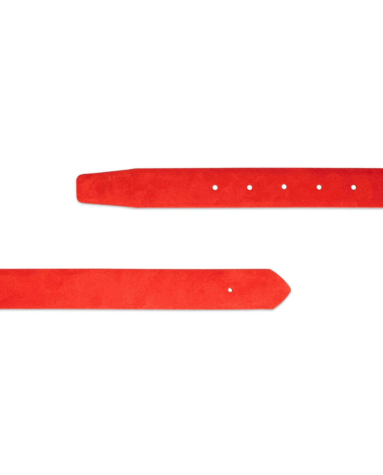 Genuine Red Leather Belt Strap Replacement for Ferragamo Suede - 30mm Width Unisex Belt for Men & Women - Perfect for Formal Wear, Office Attire and Special Occasions