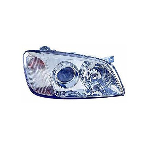 2004-2005 Hyundai XG350 Headlight Assembly Set - Halogen Compatible Replacement Headlights (Driver & Passenger Side) HY2502131 HY2503131 - Perfect for Night Driving & Vehicle Restoration