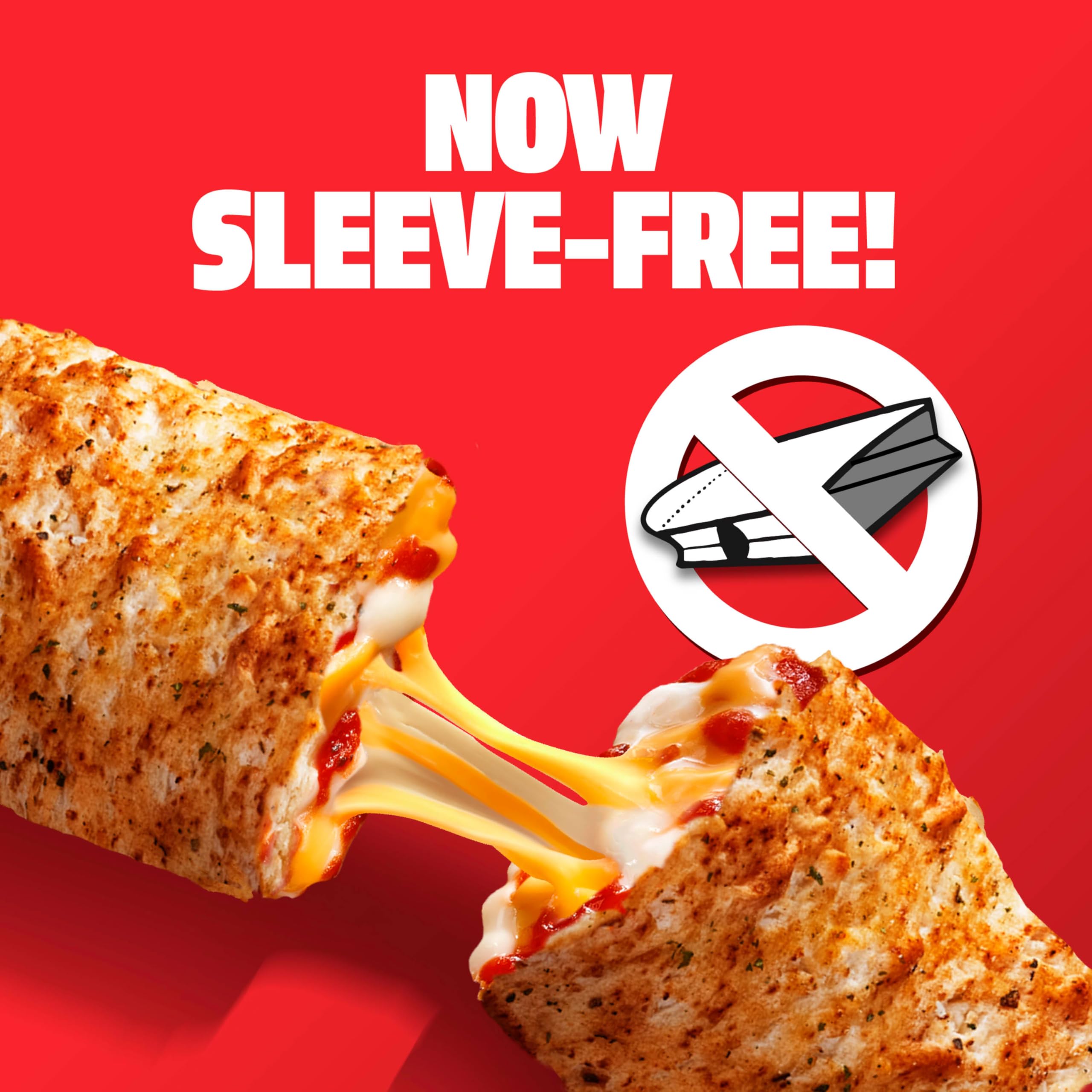Hot Pockets Four Cheese Pizza Frozen Snacks in Garlic Buttery Crust - 2 Pack (8.5 oz Each) | Quick Microwaveable Meals for Lunch, Dinner or Late Night Snacking | Perfect for Busy Families, Students & Office Workers