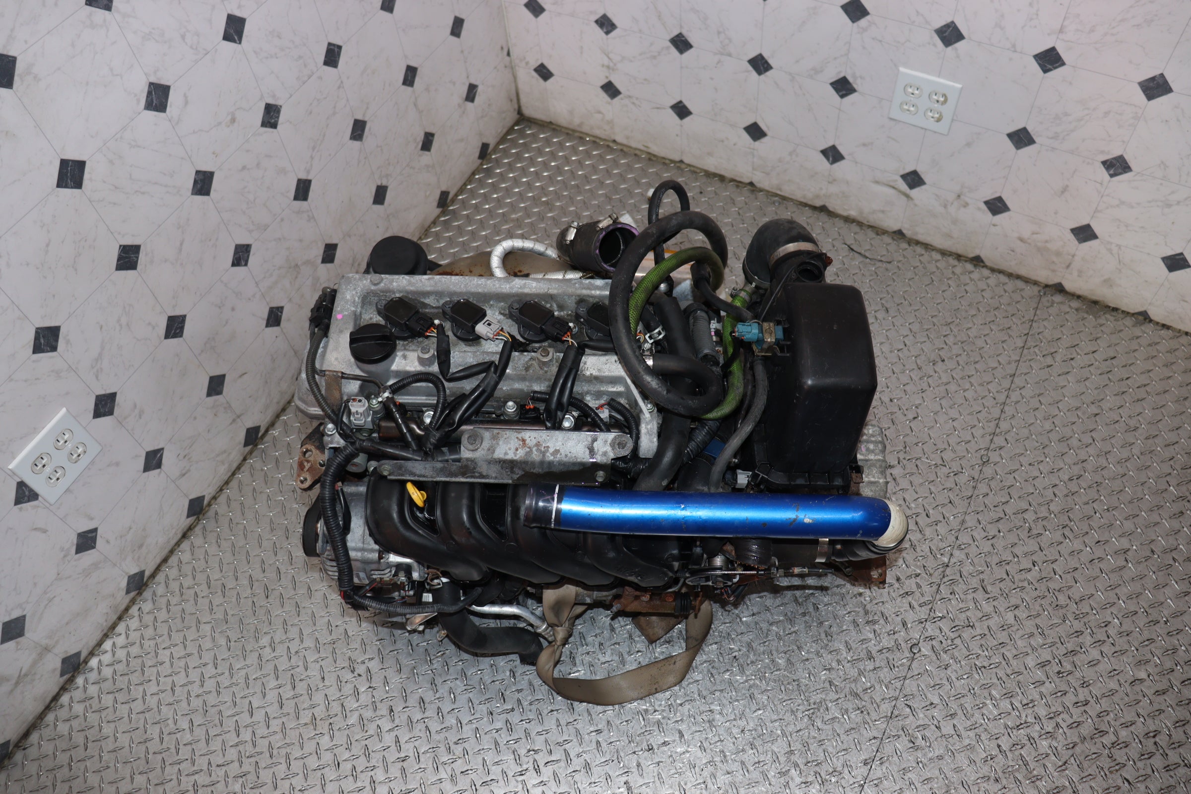 JDM 1NZ FET Turbo Engine & 5MT Vitz RS TRD Yaris 1.5L Performance Upgrade Kit - High-Performance Turbocharger & Manual Transmission for Toyota Yaris, Vitz - Perfect for Racing, Drifting & Street Tuning