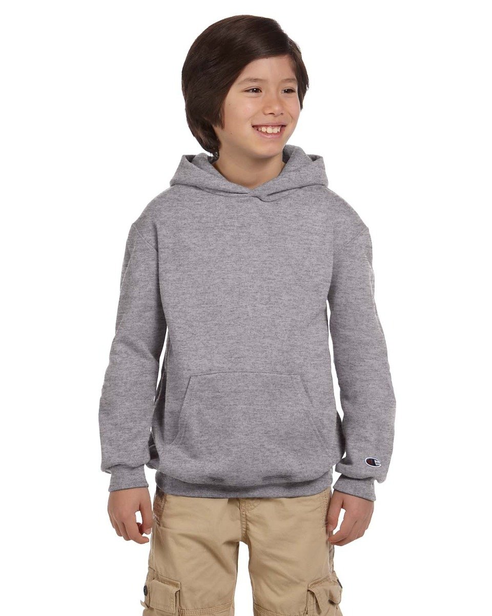 Champion Boys' Big Powerblend Eco Fleece Pullover Hoodie - Soft & Warm Kids' Sweatshirt for School, Play & Outdoor Activities