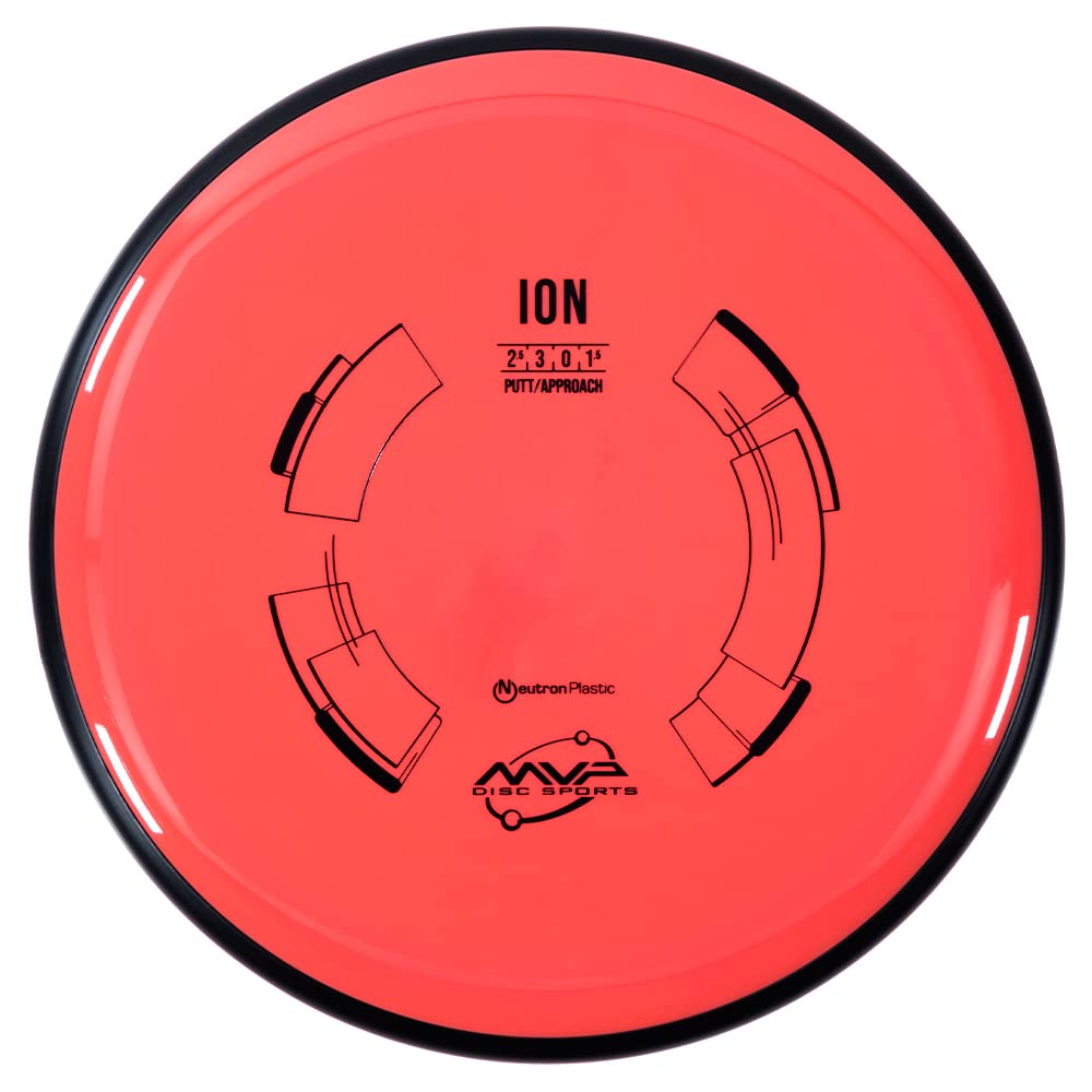 MVP Disc Sports Neutron Ion Disc Golf Putter - Premium Golf Disc for Putting & Approach Shots (Colors May Vary) | Perfect for Beginners & Pro Players on the Course