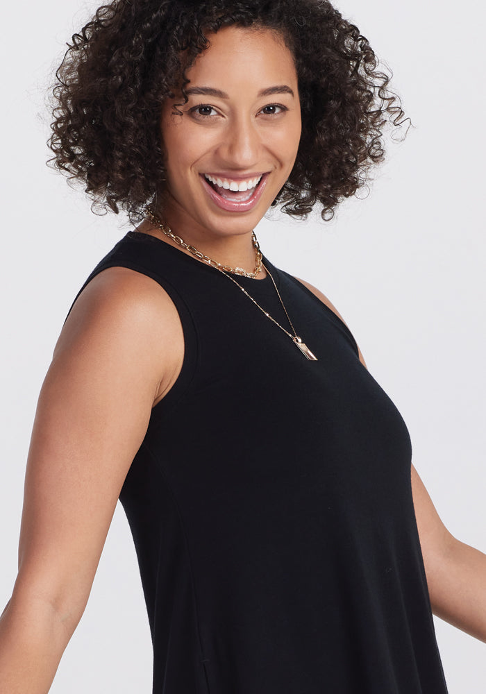 Elegant Clara Black Dress for Women - Perfect for Parties, Weddings & Evening Events