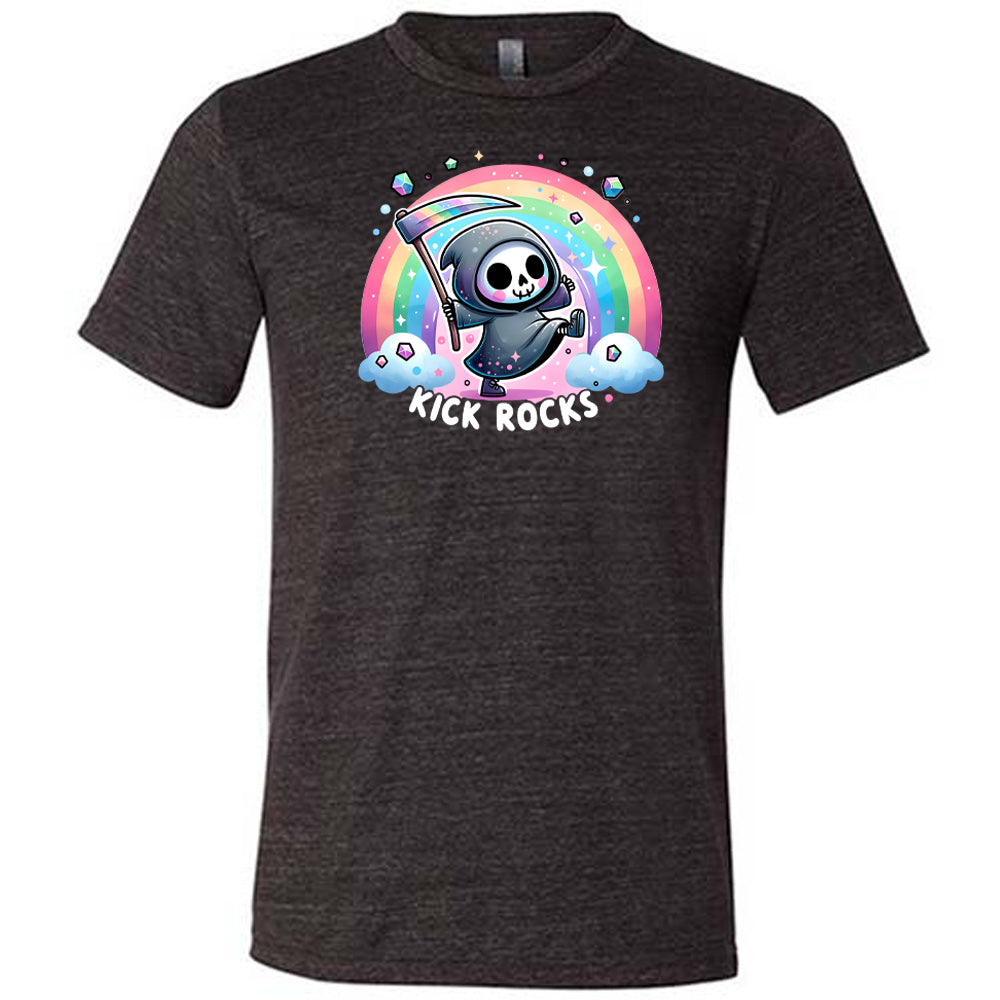 Unisex Kick Rocks Graphic T-Shirt - Cool Casual Streetwear for Men & Women | Perfect for Concerts, Outings & Everyday Wear