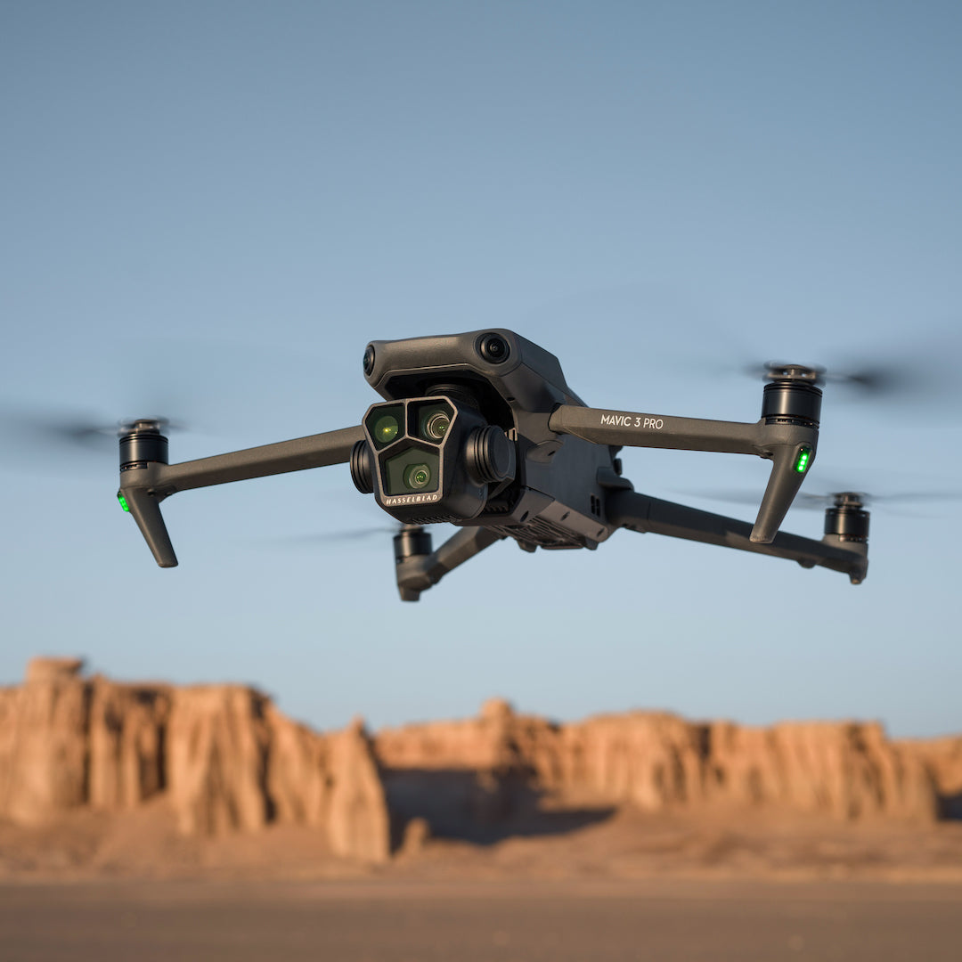DJI Mavic 3 Pro Fly More Combo with DJI RC - Professional 4K Drone with 3 Cameras, 43-Min Flight Time, Omnidirectional Obstacle Sensing - Perfect for Aerial Photography, Travel Vlogging & Outdoor Adventures