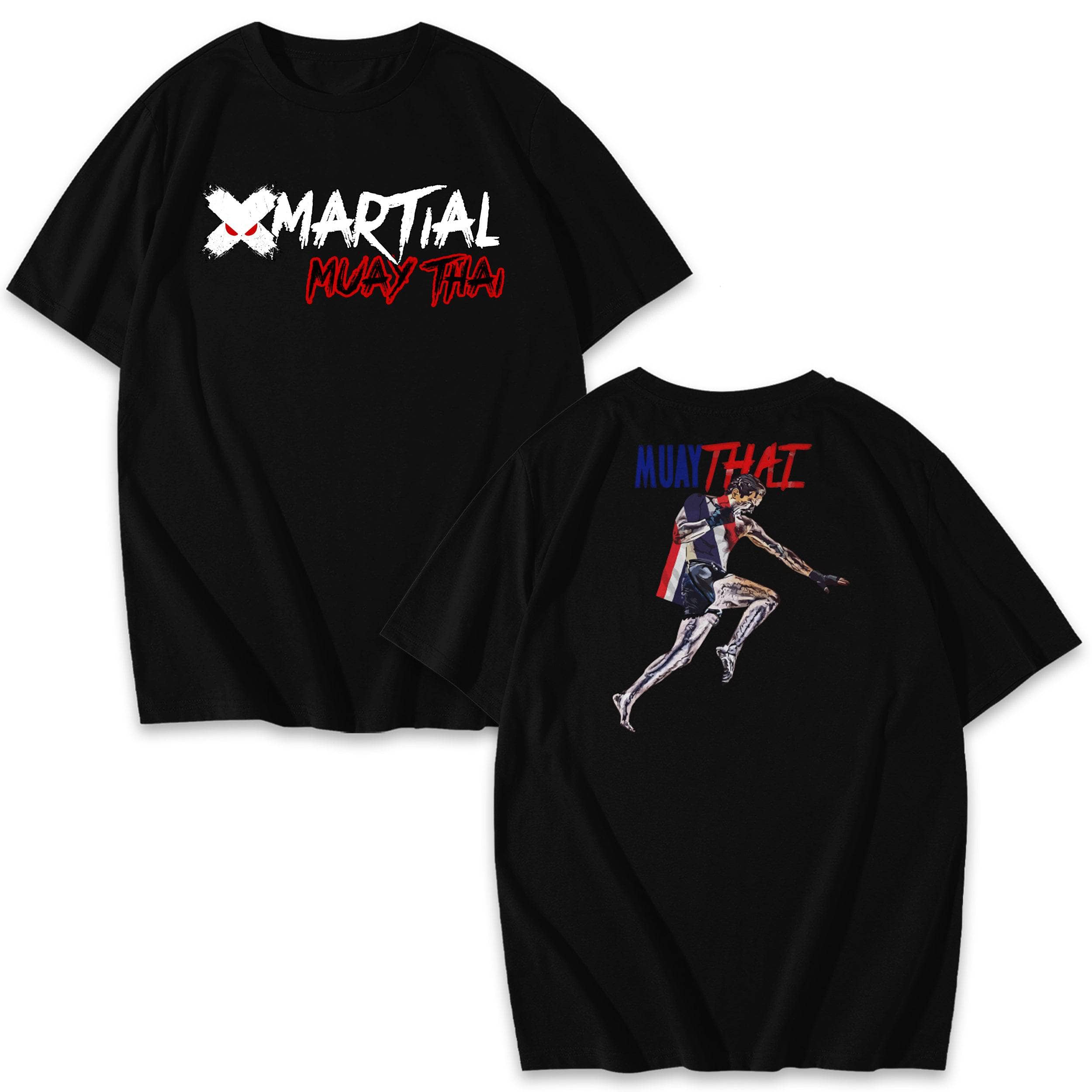 Muay Thai Training Shirts for Kickboxing - Comfortable & Durable MMA Apparel for Fighters & Fitness Enthusiasts - Perfect for Gym Workouts, Martial Arts & Streetwear Fashion