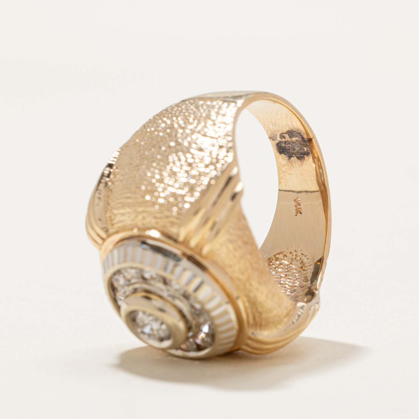 Exquisite 0.81ctw Diamond Halo Cocktail Ring | Size 9.5 | Elegant Wedding, Anniversary & Evening Party Jewelry Gift for Women