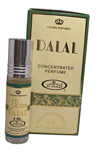 Al Rehab Dalal Long-Lasting Roll-On Attar Perfume Oil 6ml - Arabian Concentrated Fragrance for Women & Men, Perfect for Daily Wear, Special Occasions & Gift Giving