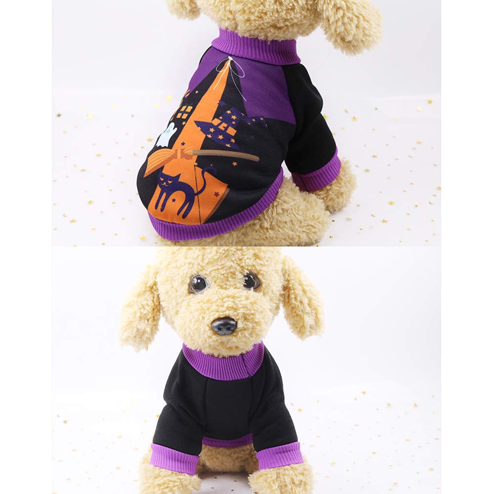 Halloween Pet Costume for Dogs - Witch Style Dog Clothes & Pet Outfits | Perfect for Halloween Parties, Pet Parades & Costume Contests