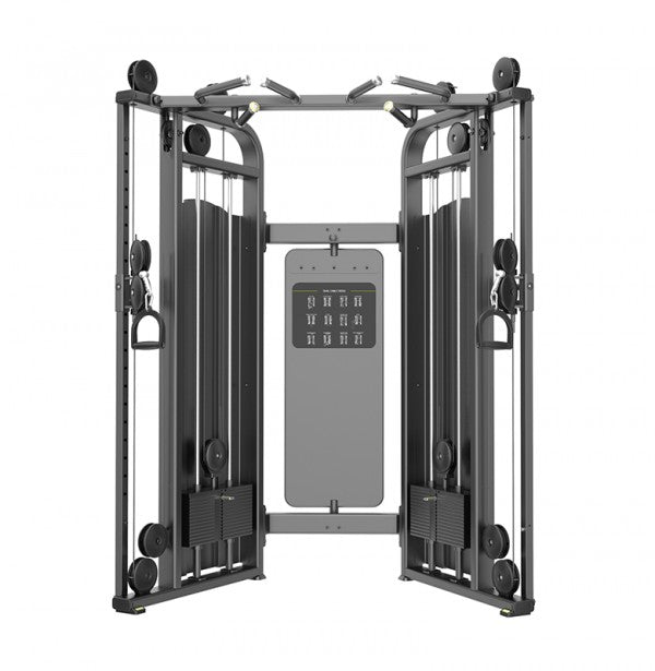 E1017B FTS Glide Functional Trainer - Professional Home Gym Equipment for Strength Training & Full Body Workouts - Perfect for Home, Garage, or Commercial Gym Use