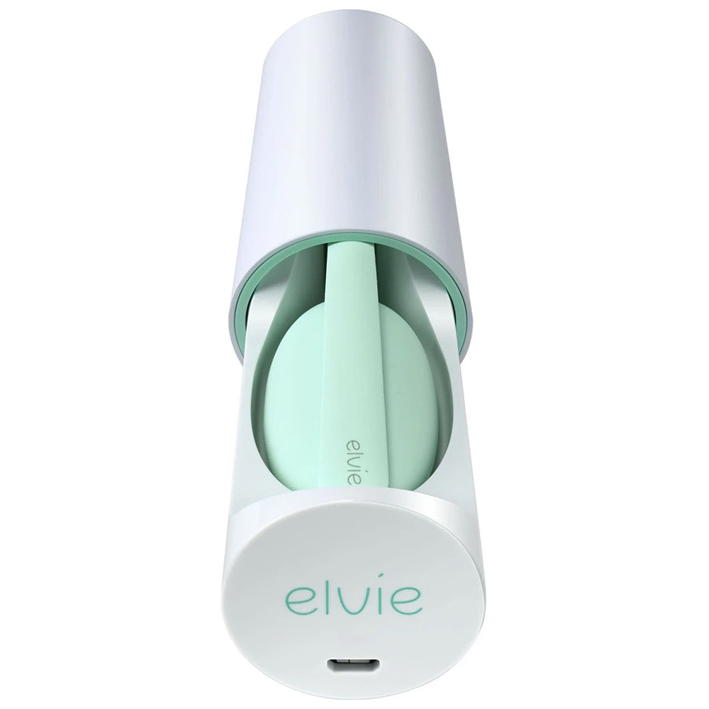 Elvie Kegel Exerciser & Tracker - Smart Pelvic Floor Trainer with App Tracking for Women's Health | Perfect for Postpartum Recovery & Bladder Control at Home or Gym