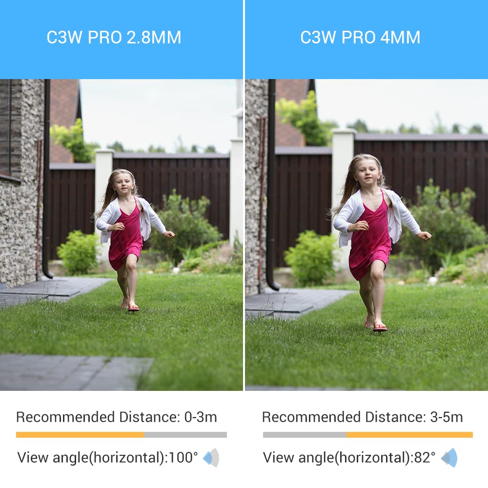 EZVIZ C3W PRO 4MP Outdoor Security Camera with Color Night Vision - AI Motion Detection, 2-Way Audio, Weatherproof IP67, Smart Light & Sound Alarm - Ideal for Home Surveillance, Garage & Backyard Monitoring