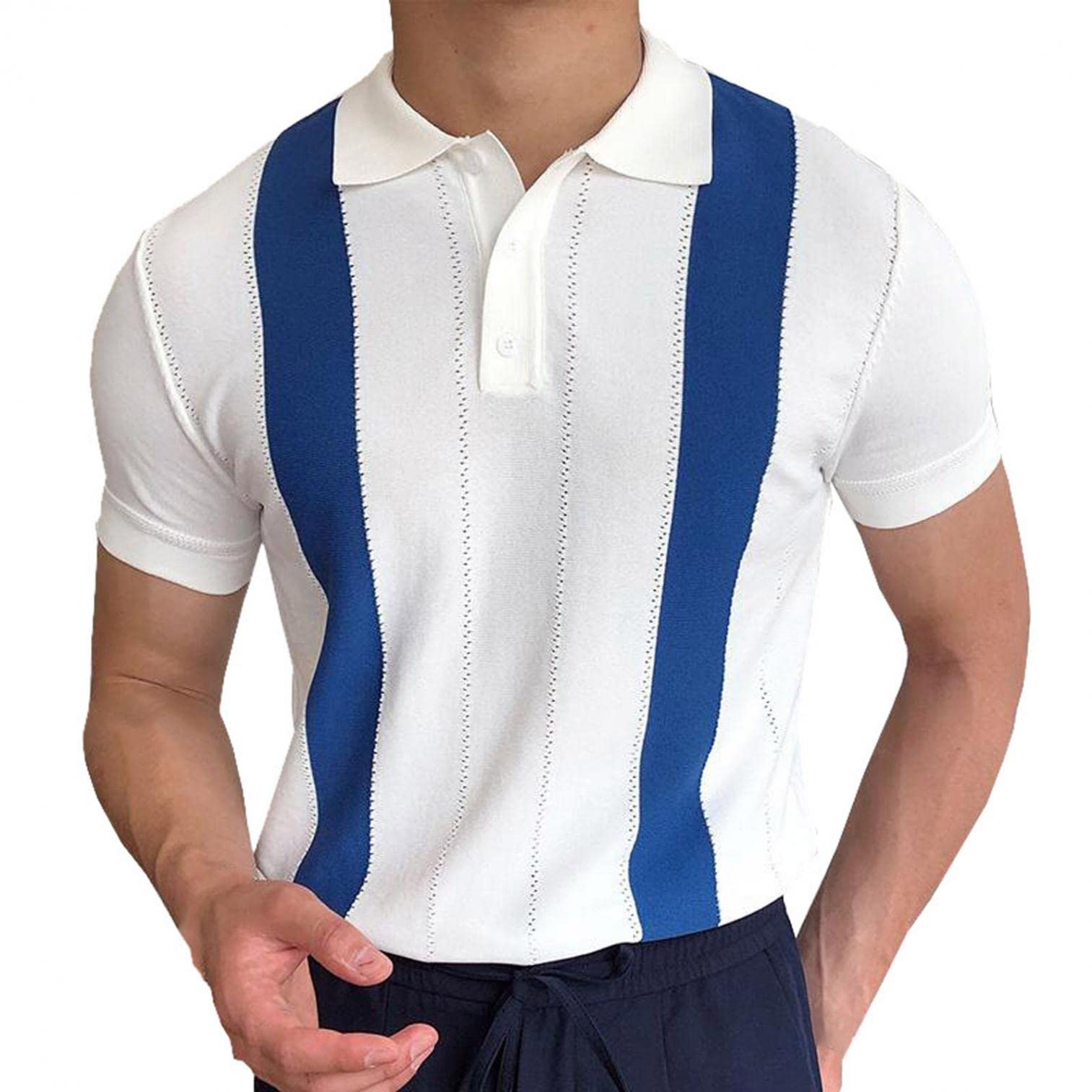 Men's Polo Shirts 3-Pack - Breathable Cotton Short Sleeve Collared Shirts for Summer | Casual & Athletic Wear for Golf, Work & Everyday Outfits