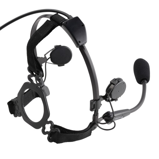 Motorola PMLN6833 Tactical Headset with Noise Cancellation - Secure Communication for Law Enforcement & Military Operations