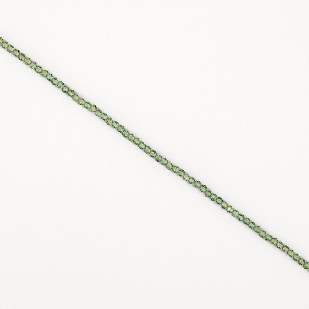 Micro Aventurine Bead Gold Necklace - Spiritual Healing Jewelry for Meditation & Energy Balancing