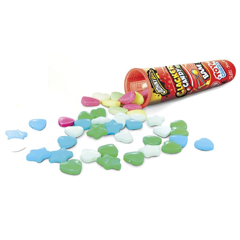 Clackers Candy - Powder Filled Fun Toy with Sweets Inside | Classic Nostalgic Game for Kids & Adults | Perfect for Parties, Gifts & Family Game Nights