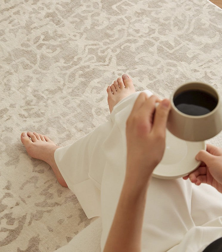 French Style Modern Area Rugs - Soft Plush Bedroom Carpet, Contemporary Dining Room Rug, Stylish Living Room Floor Mat for Home Interior Design | Perfect for Cozy Bedrooms, Chic Dining Spaces & Comfortable Lounging Areas