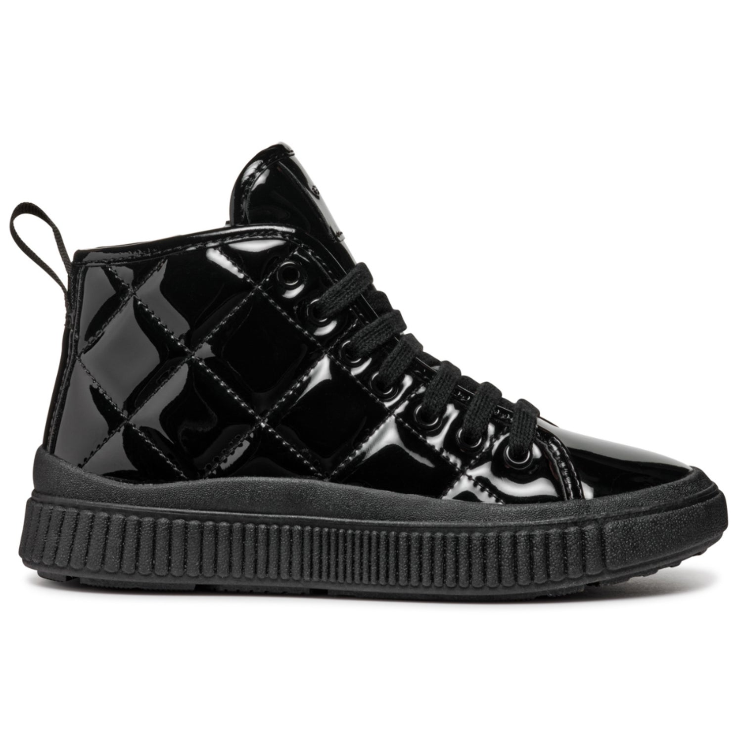 Geox Laquinny Black Kids Shoes - Comfortable & Stylish Sneakers for Boys & Girls - Perfect for School, Play & Everyday Wear